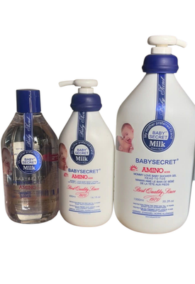 #ad #ad 3pcs. Baby SECRET Milk Amino Acid Baby LotionOil amp; Shower Gel Infant $99.99