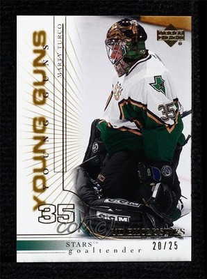 2000 Upper Deck Young Guns Exclusives Gold 20/25 Marty Turco #428 Rookie RC 2a8
