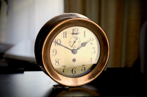Smith's English Clock Co. 7-Jewel, Maritime Clock, Keeps Perfect Time! - Picture 3 of 20
