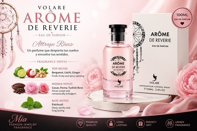 Volaré Arôme de Reverie Eau de Parfum Spray 3.4 fl oz Long Lasting
