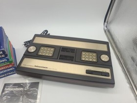 Mattel Electronics Intellivision Console 2609 With 8 Boxed Games