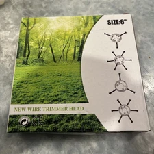 Steel Wire Grass Trimmer Head Tool Kit Lawn Mower Weeding Head Brush Cutter