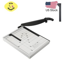 Paper Cutter Guillotine Trimmer 18" 20 Sheets Cutting Capacity Metal Base