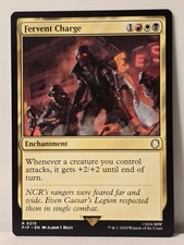 Fervent Charge, From Fallout, Magic the Gathering, MTG, R0215