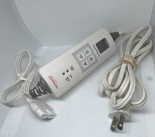 Sunbeam Electric Heat Blanket 4-Prong Powered Controller SWT200D CAT95D Tested