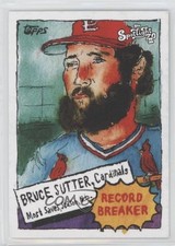 2022 Spotlight 70 II By Stamp 51/70 Andy Friedman Bruce Sutter (1985 Topps) 9cf