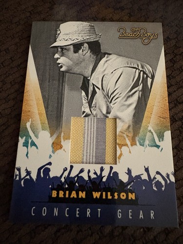 2013 Brian Wilson Panini Beach Boys Concert Gear #16