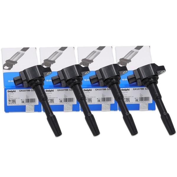 4X Delphi ZüNdspule FüR Renault Clio 4 Kangoo Megane 3 4 Scenic 3 4 1.2 1.6-image