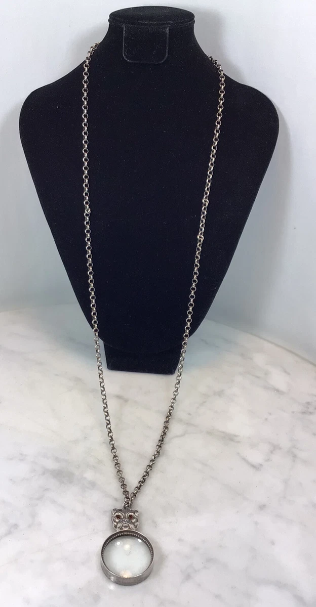 Avon magnifying deals glass necklace