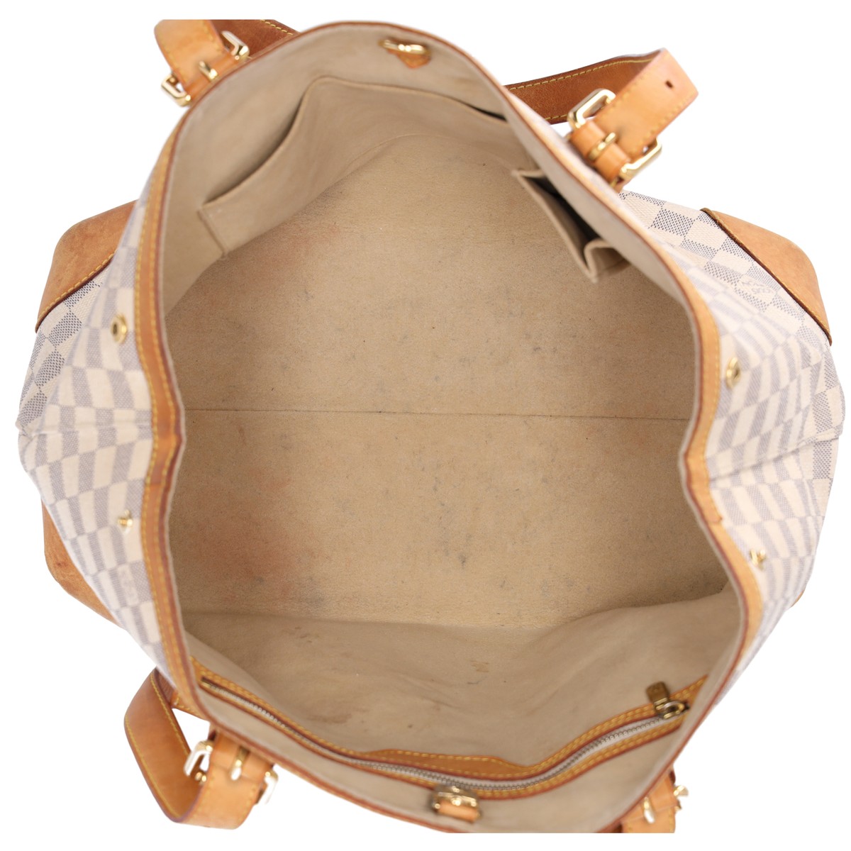 Louis Vuitton Hampstead MM Damier Azur Shoulder Bag N51206 Louis Vuitton Hampstead MM Damier Azur Shoulder Bag N51206