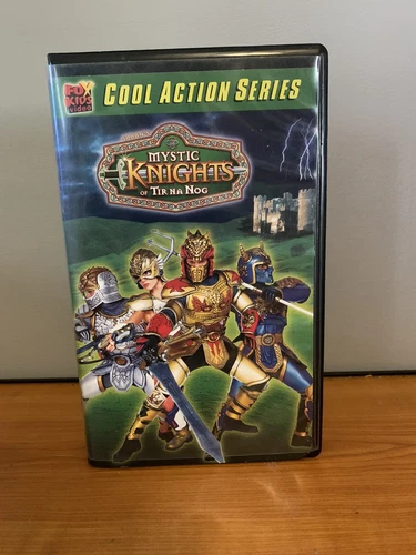 Vintage VHS: Mystic Knights Of Tir Na Nog , 1999, Clam Shell Case - Fox Kids