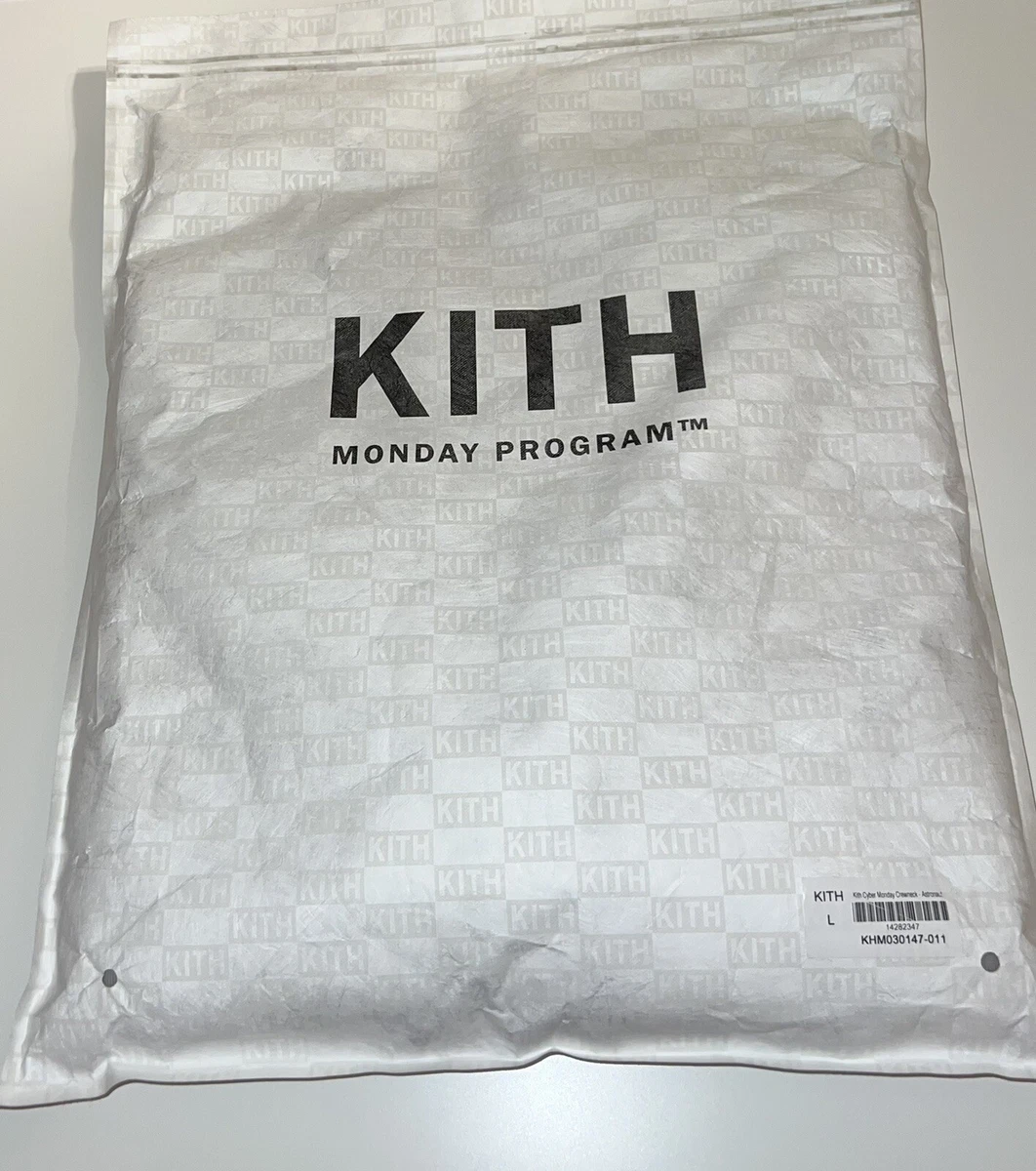 New! Kith Cyber Monday Crewneck - Astronaut - L In hand and Ready to Ship!