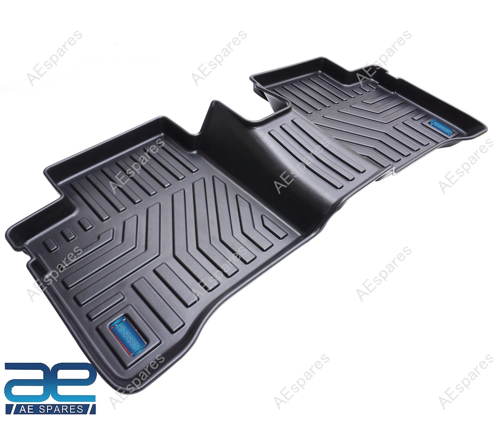 Car Floor Foot Mat Hard PVC Set of 3 Black For Suzuki Baleno & Fronx view 6