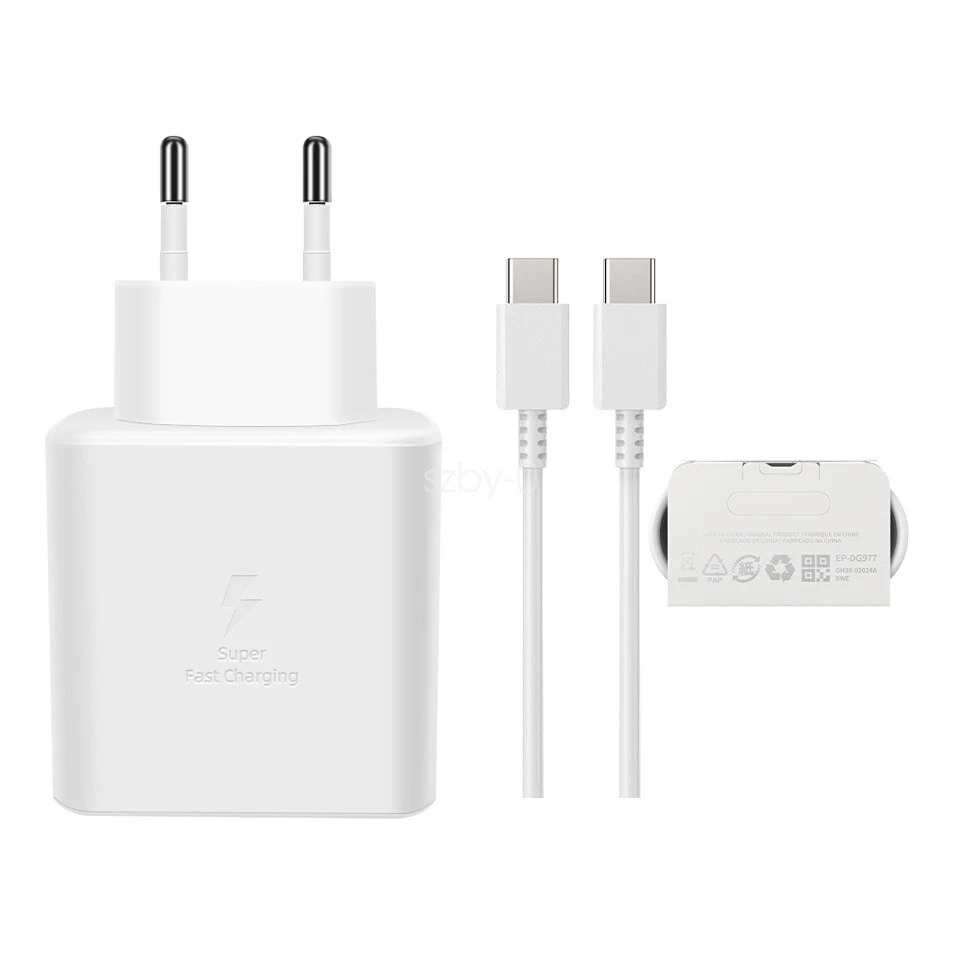 Per Samsung 45W Super Veloce Caricatore Adattatore Cavo Galaxy S22+ Tab S8 Ultra - Immagine 4 di 4