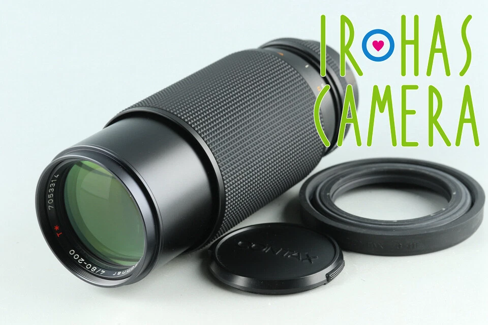 Contax Carl Zeiss Vario-Sonnar T* 80-200mm F/4 MMJ Lens for CY Mount #30631 H23