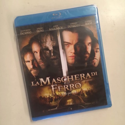 LA MASCHERA DI FERRO RARO BLU-RAY KOCH SIGILLATO - LEONARDO DI CAPRIO DEPARDIEU 