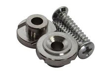 Round Guitar String Retainer Tree - 2pk - Chrome