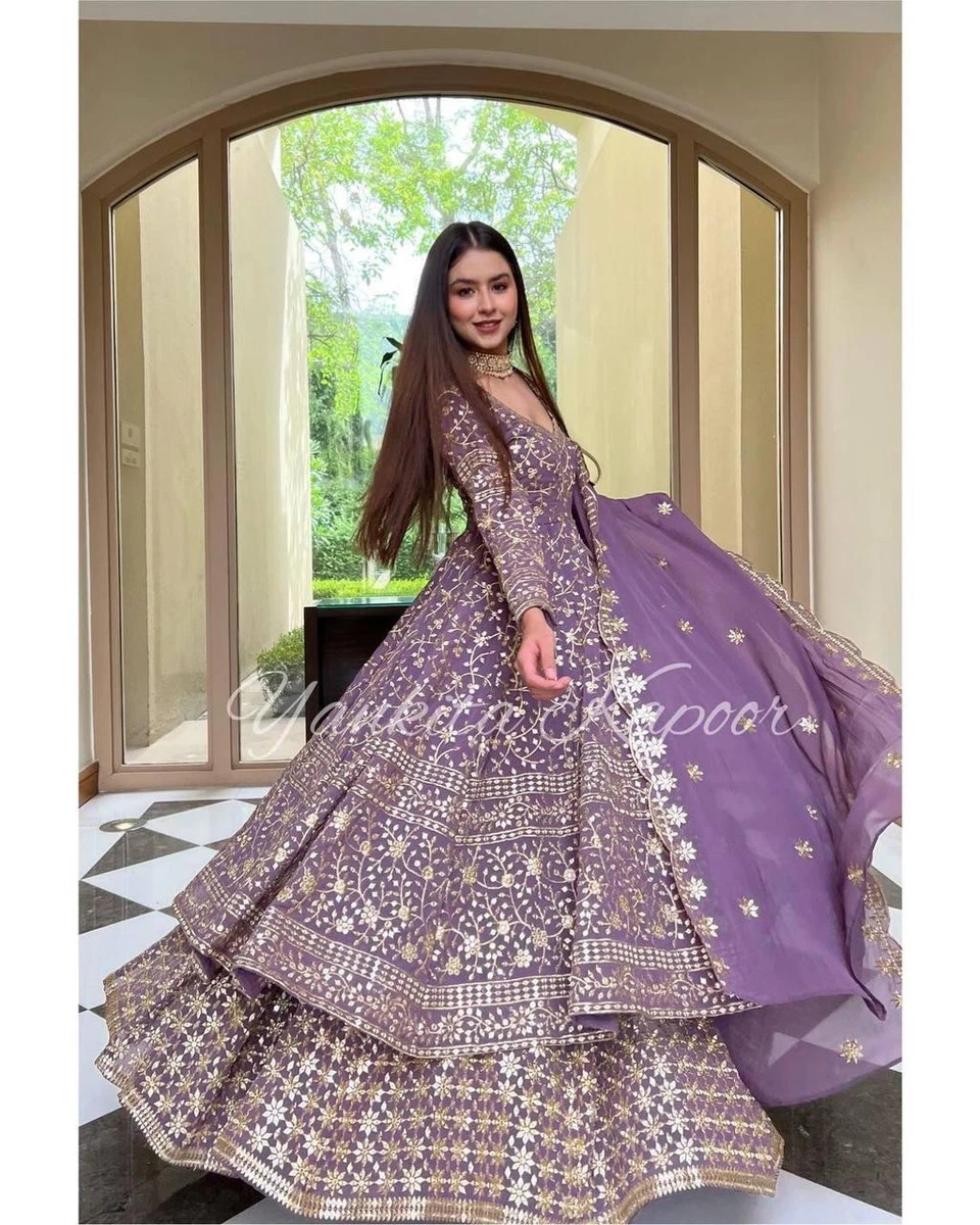 DESIGNER NEW NEW PARTY WEAR PAKISTANI BOLLYWOOD LEHENGA CHOLI INDIAN WEDDING