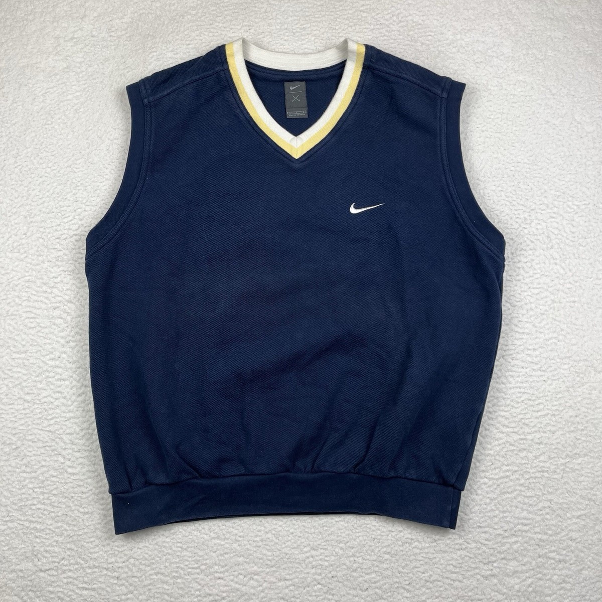 トップス 00's NIKE GOLF Pullover Vest Y2K 00s Nike Golf Sweater Vest Sweatshirt Black XL – Clout Closet