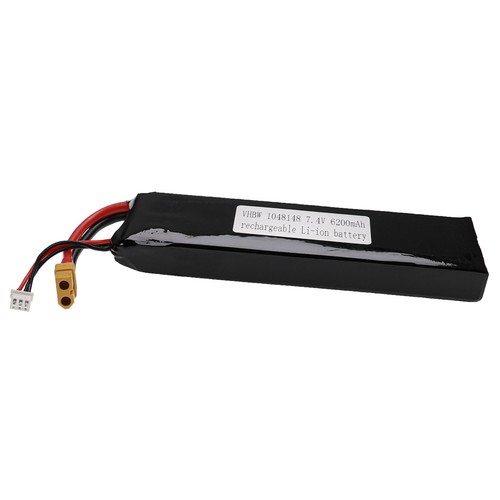 RC Akku Modellbau XT60 6200mAh 7,4V - Bild 3 von 3