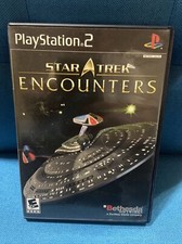 Star Trek: Encounters (Sony PlayStation 2, 2006) PS2 CIB Complete with Manual