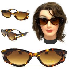 New Classy Elegant Vintage Retro Cat Eye Style SUNGLASSES Leopard Tortoise Frame