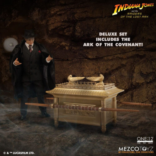 Indiana Jones Major Toht and Ark of the Covenant Delux Figur 1/12 MEZCO 1E - Bild 10 von 11