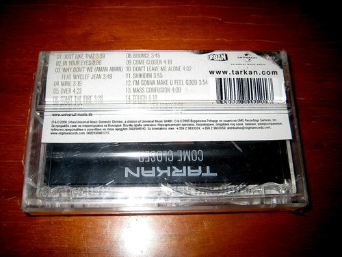 Tarkan - Come Closer Made in Bulgaria cassette Bulgarian Edition 2006 Rare New - Picture 2 of 3