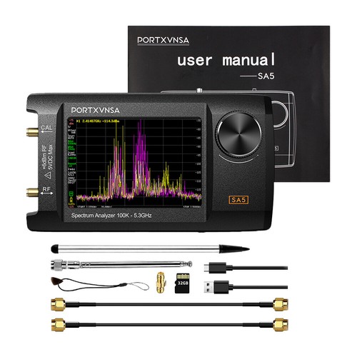 Analizador de espectro multifuncional portátil pantalla generador de señal - Imagen 26 de 26