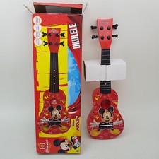 Disney Mickey Mouse Red Ukulele First Act Mini-ukulele Guitar Perfect Gift 20"
