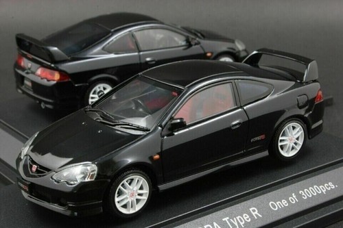 EBBRO 43222 MASSSTAB 1:43 HONDA INTEGRA TYPE R DC5 2001 JDM DIECAST MODELLAUTO SCHWARZ - Bild 3 von 4