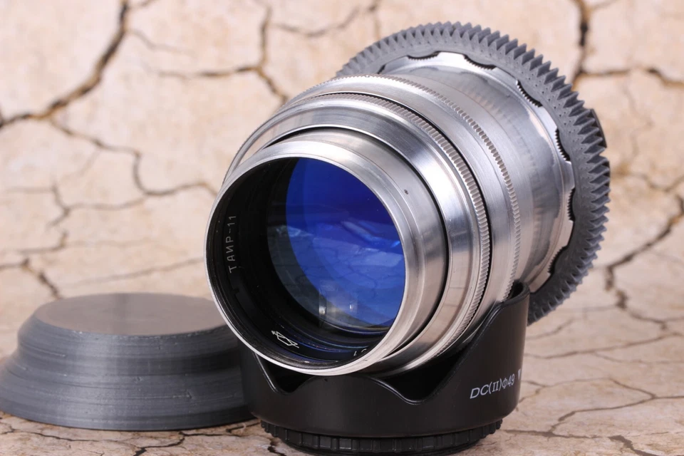 Tair-11 1/2.8 KMZ USSR fast lens M39 for Arri Red One Arriflex/ adapter PL - Image 4 of 4