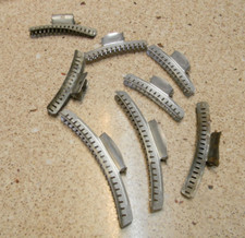 8 - Vintage Metal Hair Clips