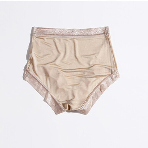 2 Paar/Set Seide Unterwäsche Damen Dessous Unterwäsche Maulbeer Seide Spitze Slips - Bild 9 von 24