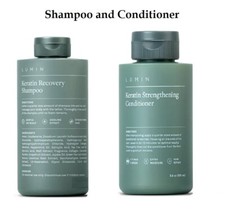 LUMIN KERATIN RECOVERY SHAMPOO AND FORTIFYING CONDITIONER FOR MEN 100ml each