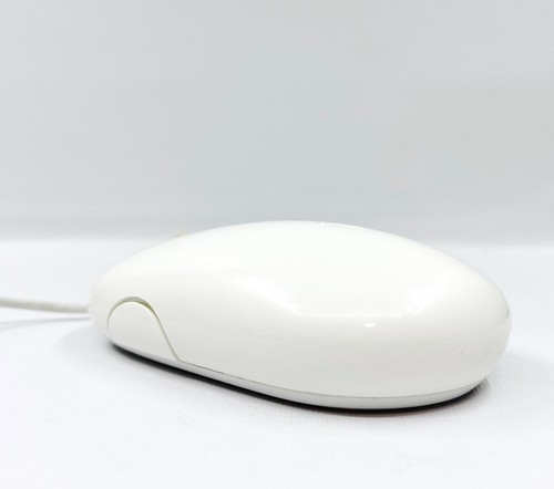 Original Apple Mighty Mouse A1152 EMC No:2058 USB white mouse (cable length 50cm - 第 6/8 張圖片