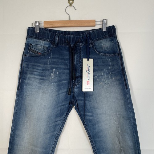 Jeans Diesel Azul Para Hombre W28 L28 Jogg Narror-Ne Denim Envejecido - Imagen 2 de 8