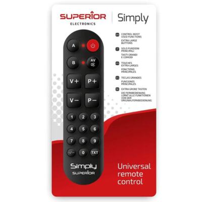 Telecomando Re-Flix Superior Light Per TV CRANKER CRTV32700S – Plug & Play Senza Programmazione