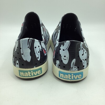 Disney x Native Shoes Jefferson, Mickey Face on Black Background, Mens 11 Native Shoes | Shoes | Disney X Native Shoes Jefferson  main image 4