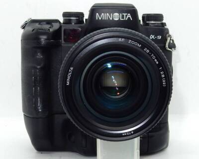 Minolta α9 a9 Alpha Maxxum Dynax SLR Film Camera VC-9 AF Minolta α9 a9 Alpha Maxxum Dynax SLR Film Camera VC-9 AF