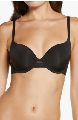 Le Mystere L51134 Second Skin Back Smoother Underwire T-Shirt Bra Size 34D