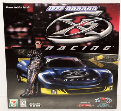 Jeff Gordon Racing Demo by ASC Games 1998 CD-ROM For PC Windows