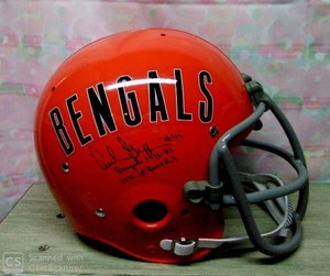 Archie Griffin Firmado Personalizado Cincinnati Bengals Tk Casco 74 75 Hys Ebay