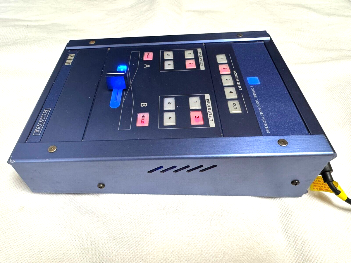 KORG krossfour VJミキサー ビデオスイッチャー レア】KORG krossfour