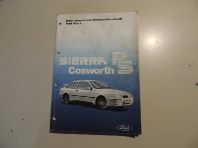 1986 Werkstatthandbuch Ergänzung Ford Sierra RS Cosworth - Bild 1 von 4