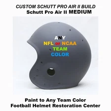Schutt Pro Air II Medium Restored and Painted to Any NFL or NCAA Team Color