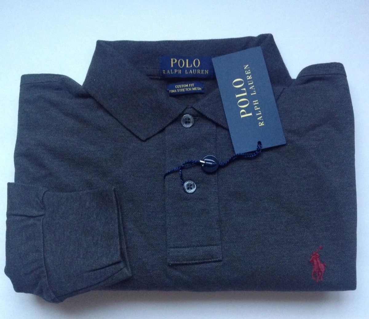 Polo ralph lauren stretch long sleeve polo shirt 2025