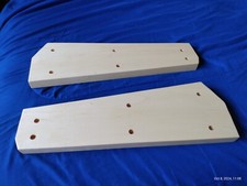 Custom Maple side panels for Yamaha Motif XS8, XF8