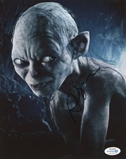 Andy Serkis Lord of the Rings Autographed Signed 8x10 Photo ACOA