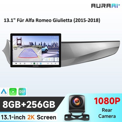 8+256G Autoradio GPS 13.1'' Für Alfa Romeo Giulietta 2015-2018 Carplay 1080P ADAS